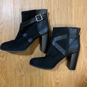 Black Booties🖤 Christian Siriano~ WORN ONCE